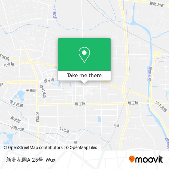 新洲花园A-25号 map