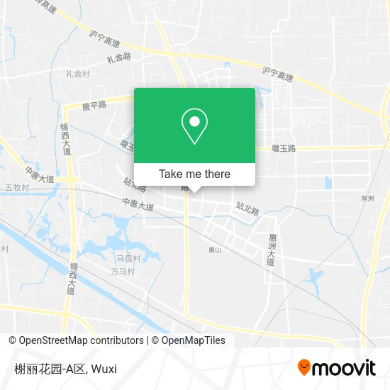 榭丽花园-A区 map