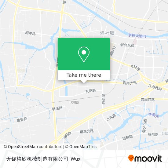 无锡格欣机械制造有限公司 map