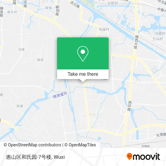 惠山区和氏园-7号楼 map