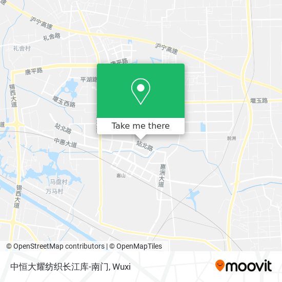 中恒大耀纺织长江库-南门 map