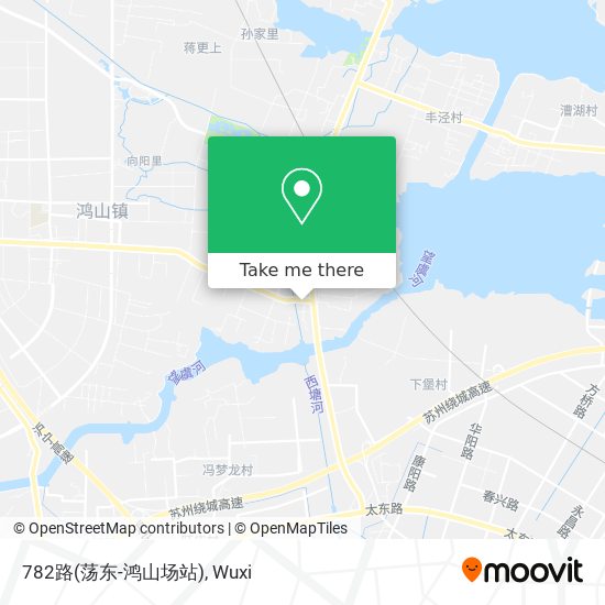 782路(荡东-鸿山场站) map