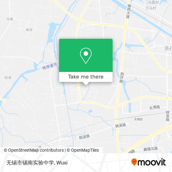 无锡市锡南实验中学 map