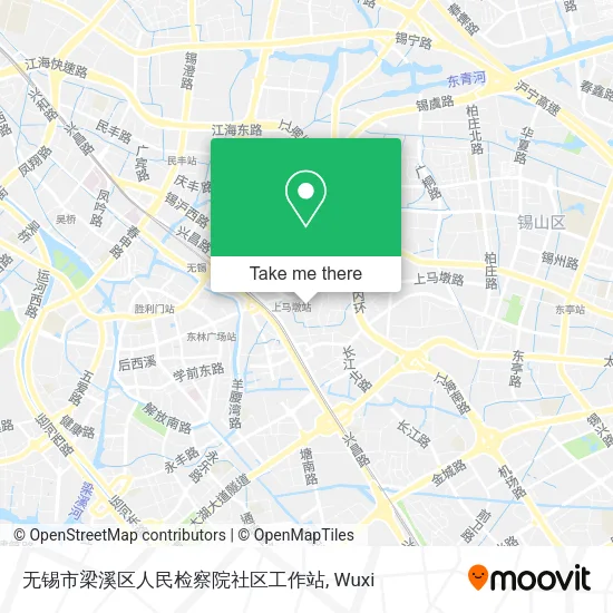 无锡市梁溪区人民检察院社区工作站 map