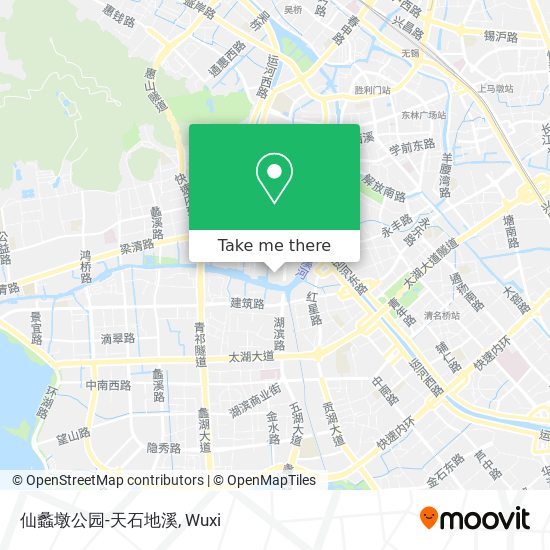 仙蠡墩公园-天石地溪 map