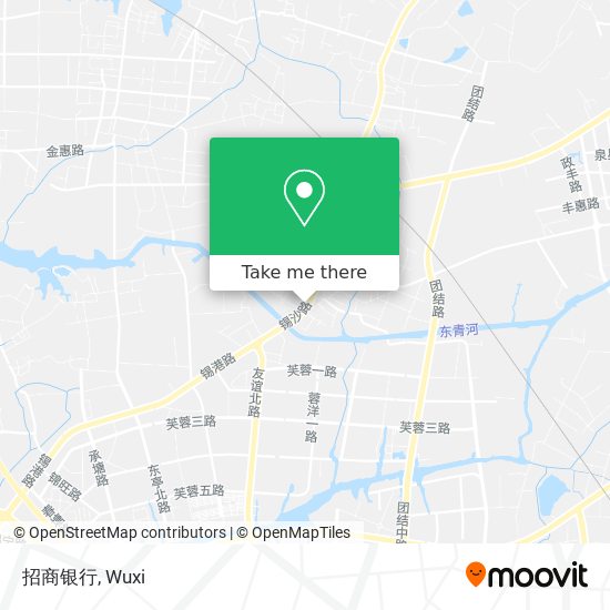 招商银行 map