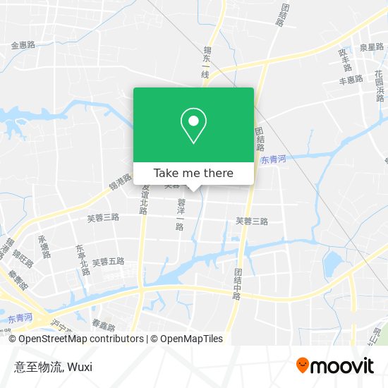 意至物流 map