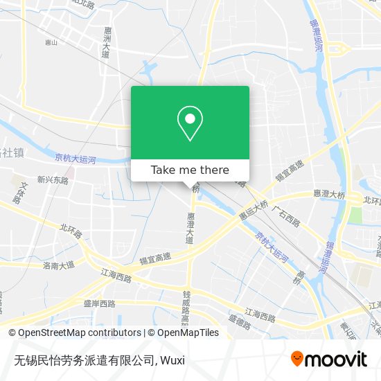 无锡民怡劳务派遣有限公司 map