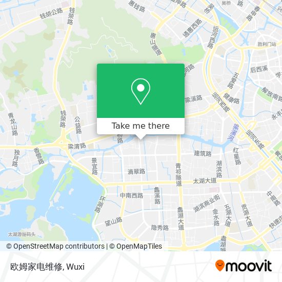 欧姆家电维修 map