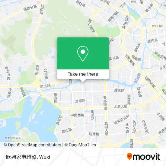 欧姆家电维修 map