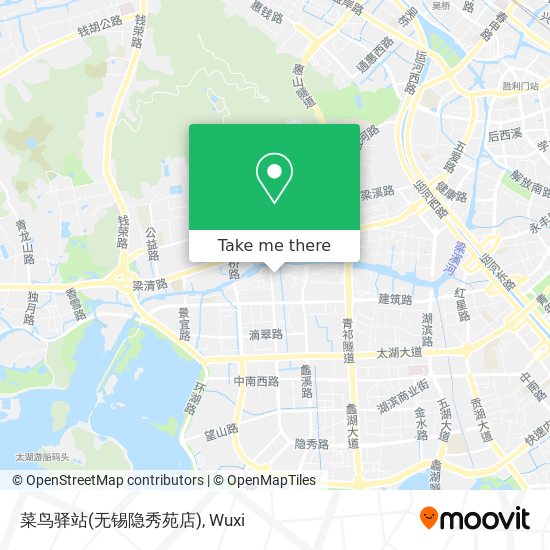 菜鸟驿站(无锡隐秀苑店) map
