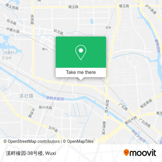 溪畔橡园-38号楼 map