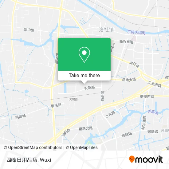四峰日用品店 map