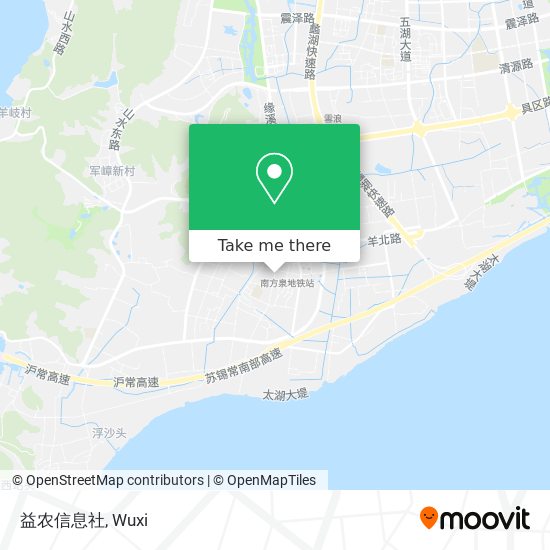 益农信息社 map