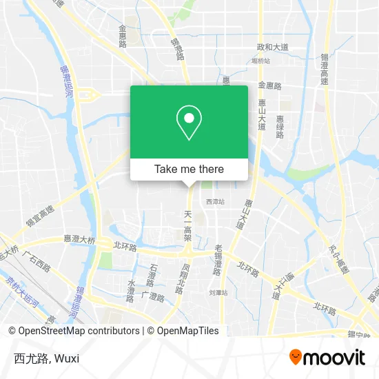 西尤路 map