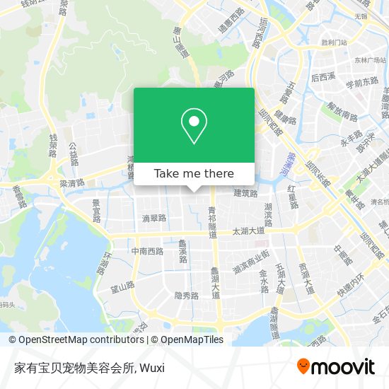 家有宝贝宠物美容会所 map