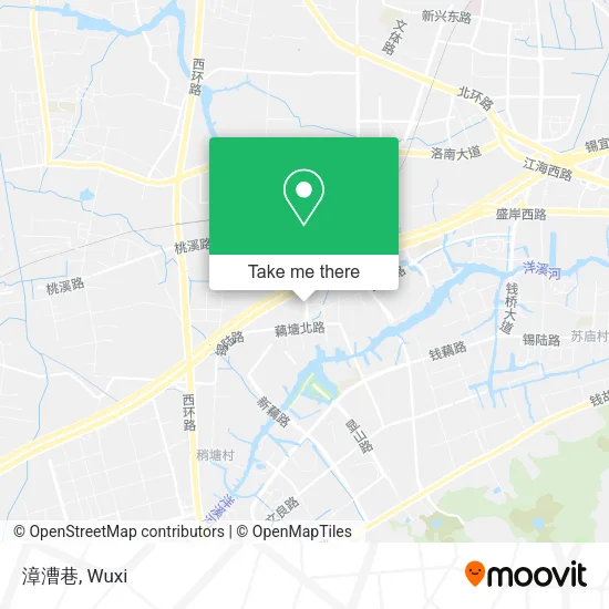 漳漕巷 map
