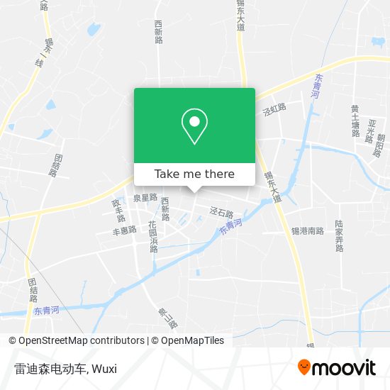 雷迪森电动车 map