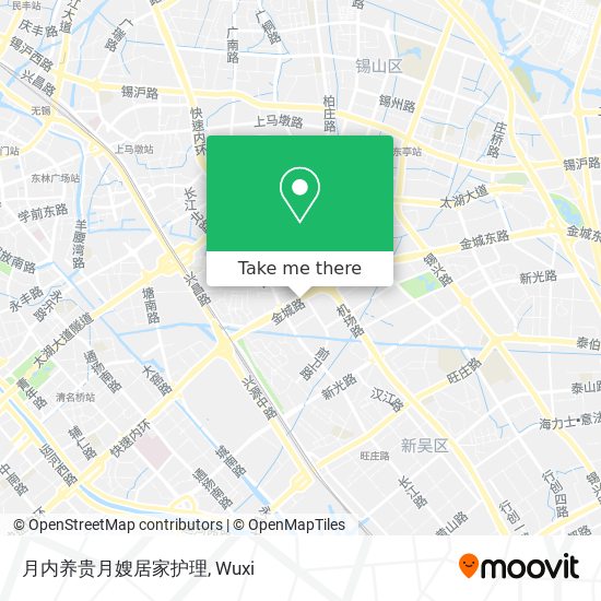 月内养贵月嫂居家护理 map