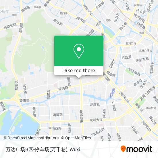 万达广场B区-停车场(万千巷) map