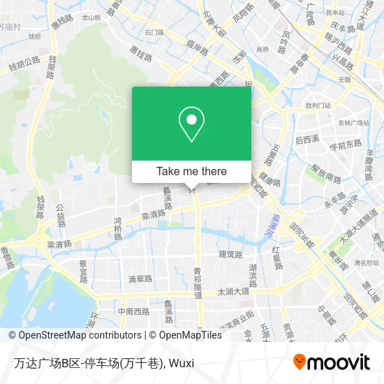 万达广场B区-停车场(万千巷) map