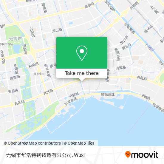 无锡市华浩特钢铸造有限公司 map