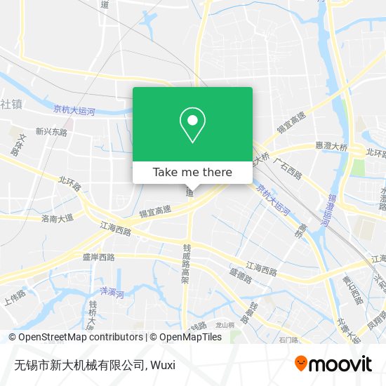 无锡市新大机械有限公司 map