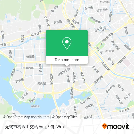 无锡市梅园工交站乐山大佛 map