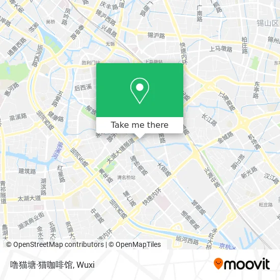 噜猫塘·猫咖啡馆 map
