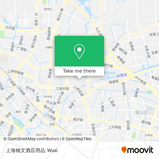 上海翰文酒店用品 map