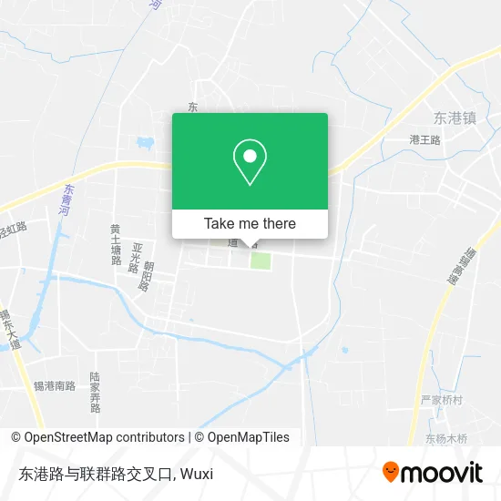 东港路与联群路交叉口 map