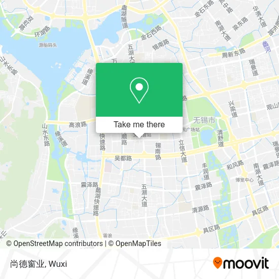 尚德窗业 map