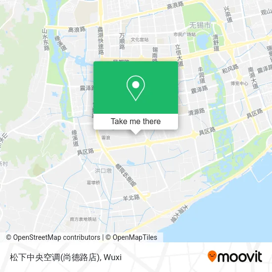 松下中央空调(尚德路店) map