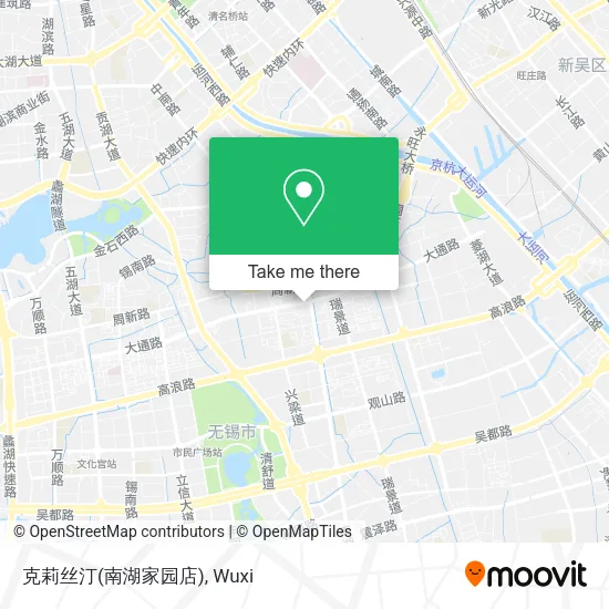 克莉丝汀(南湖家园店) map