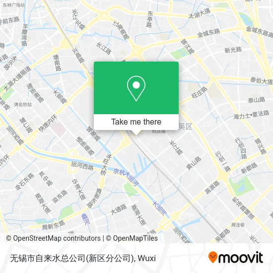 无锡市自来水总公司(新区分公司) map