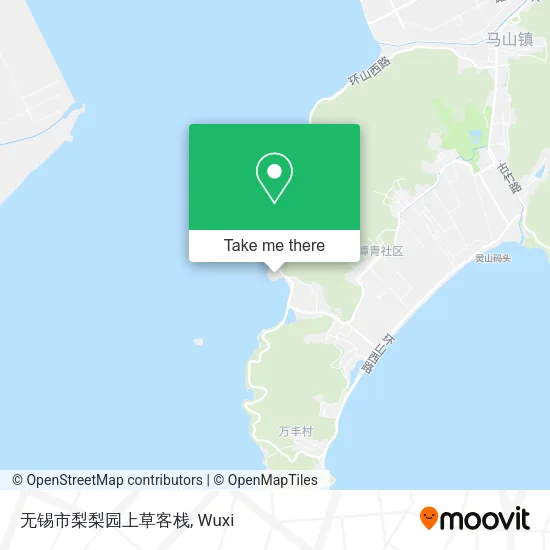 无锡市梨梨园上草客栈 map