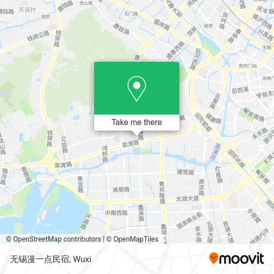 无锡漫一点民宿 map
