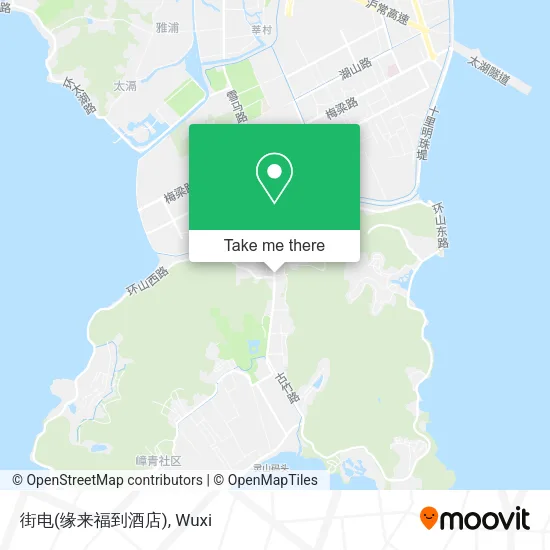街电(缘来福到酒店) map