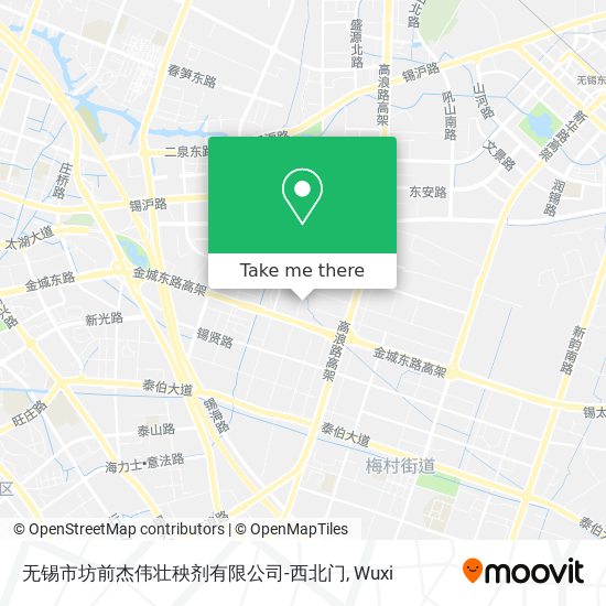 无锡市坊前杰伟壮秧剂有限公司-西北门 map