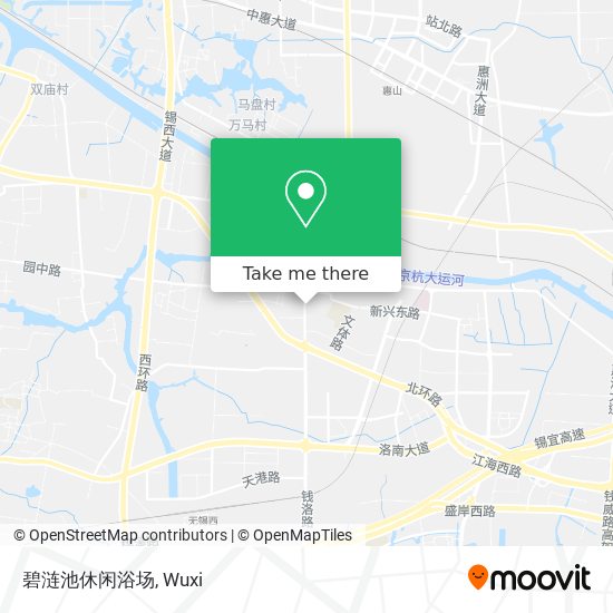 碧涟池休闲浴场 map