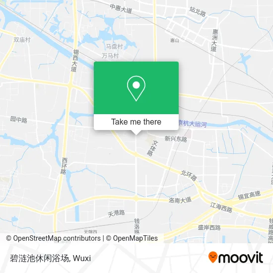 碧涟池休闲浴场 map