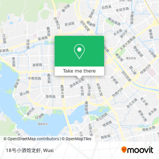 18号小酒馆龙虾 map