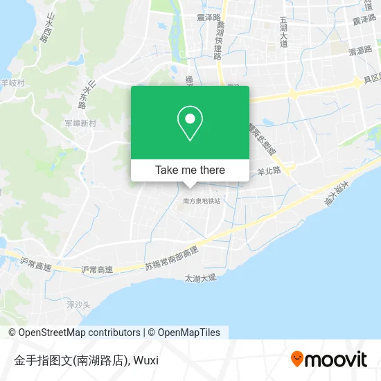金手指图文(南湖路店) map