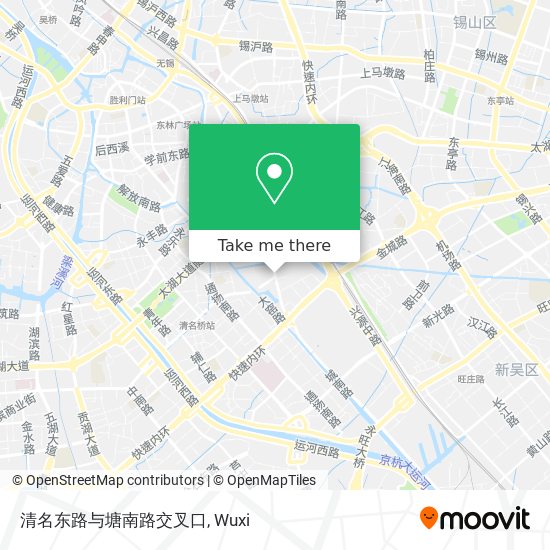 清名东路与塘南路交叉口 map
