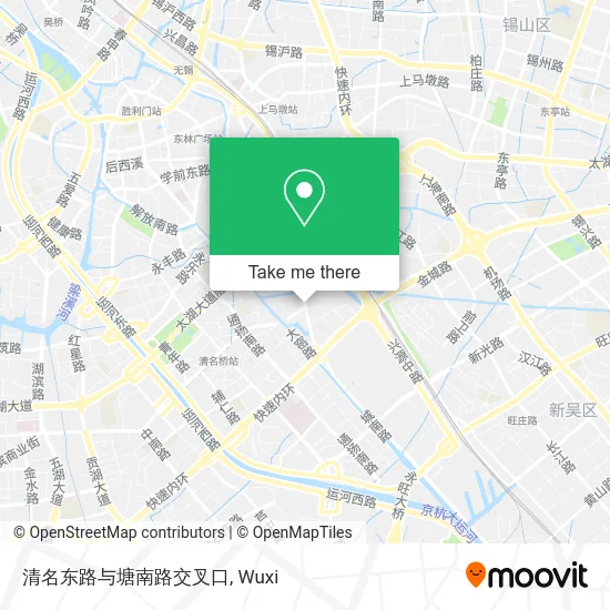 清名东路与塘南路交叉口 map