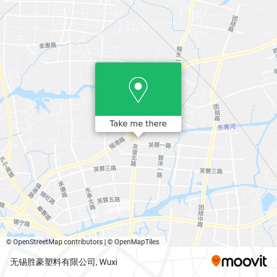 无锡胜豪塑料有限公司 map