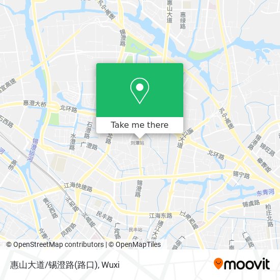 惠山大道/锡澄路(路口) map
