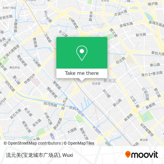 流元美(宝龙城市广场店) map