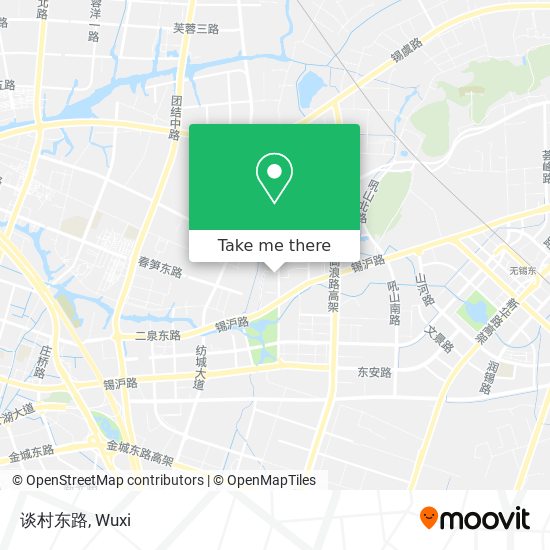 谈村东路 map