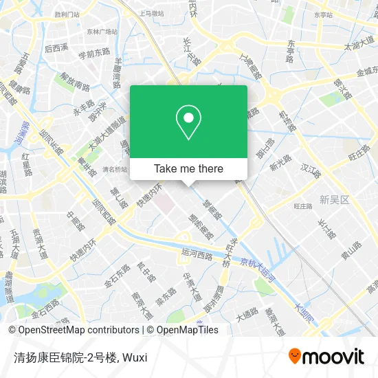 清扬康臣锦院-2号楼 map